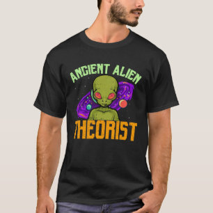 Planets Ancient Alien Theorist Visitor Ufo T-Shirt