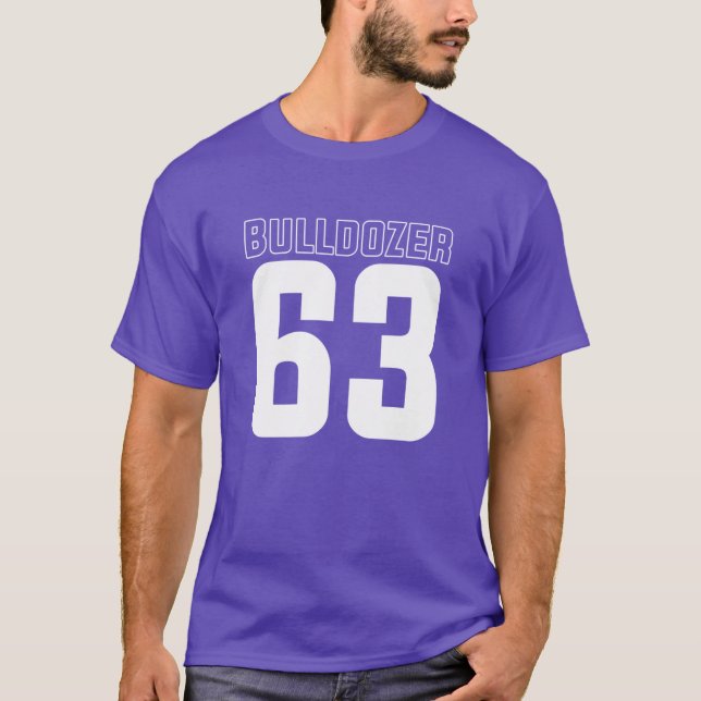 Planierraupe T-Shirt (Vorderseite)