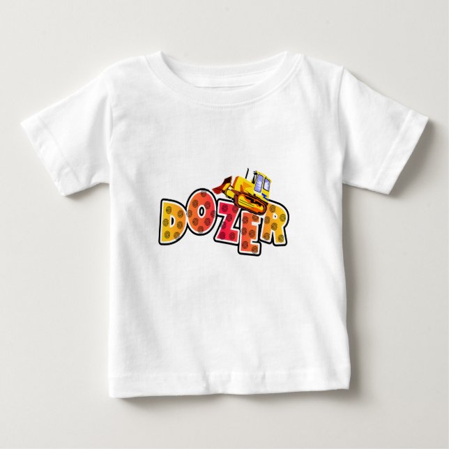 Planierraupen-T-Shirts und Geschenke Baby T-shirt (Vorderseite)