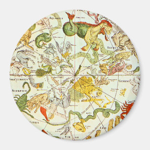Planisphæri Cœleste 1698 - Astrologie-Diagramm # Magnet