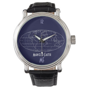 Planisphäre Armbanduhr