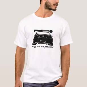 Plankin auf einem Coupé G35 T-Shirt