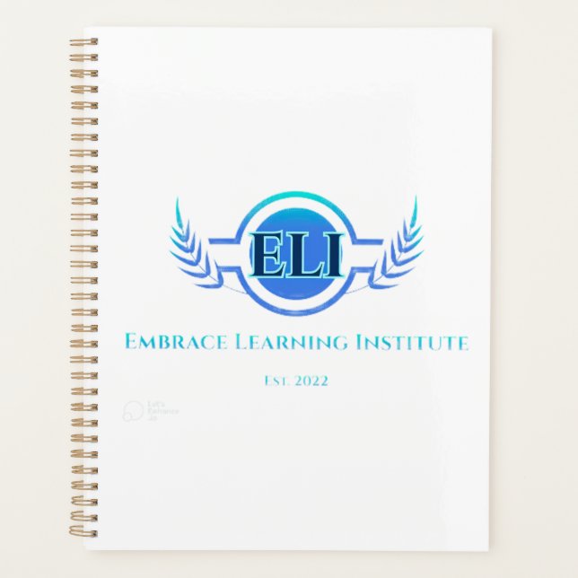 Planner - Embracinglerninstitut Logo Planer (Vorderseite)