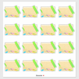 Planner Liste Stickers Scrapbook Schreibdekor Aufkleber