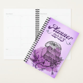 Planner Roxo Simples Planer