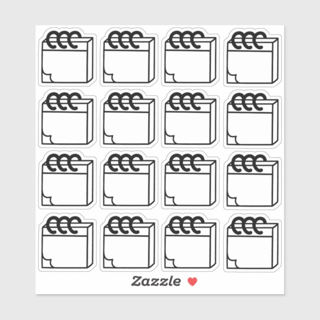 Plannerhinweise - Multipack Aufkleber (Blatt)