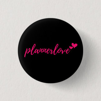 Plannerlove schwarzes Flair-Button Button