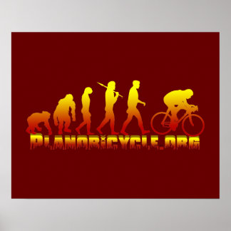 Plano Bicycle Association Firestarter-Logo Poster