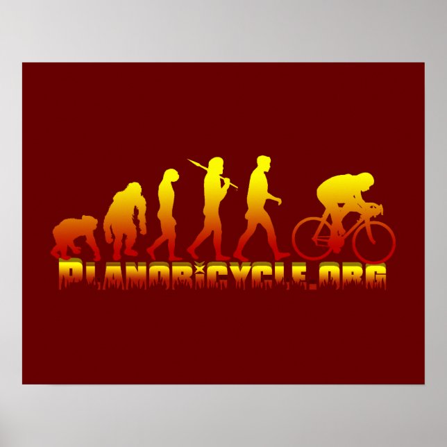 Plano Bicycle Association Firestarter-Logo Poster (Vorne)