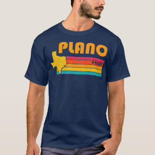 Plano Texas Vintag beängstigend Souvenir T-Shirt