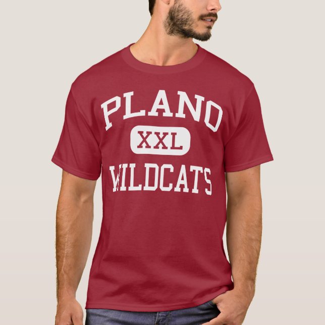 Plano - Wildkatzen - Senior - Plano Texas T-Shirt (Vorderseite)