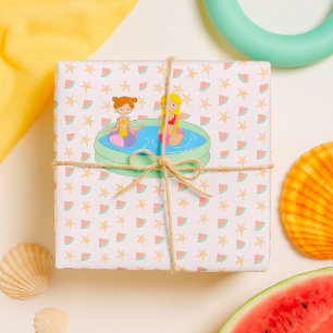 Planschbecken-Geschenkpapier Geschenkpapier