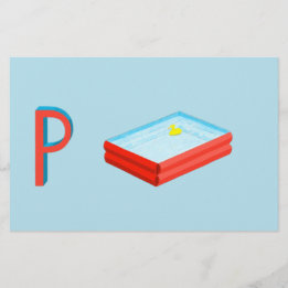 Planschbecken Papier