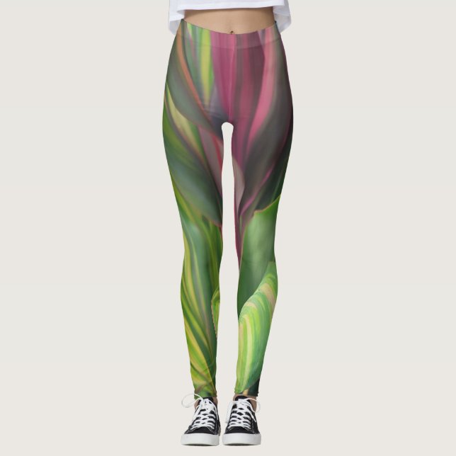PLANT COLOR LEGGINGS (Vorderseite)