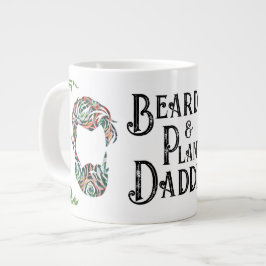 Plant Daddy and Beards Jumbo Mug Jumbo-Tasse