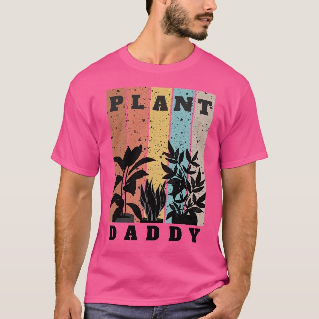 Plant Daddy Basic T-Shirt (Vorderseite)