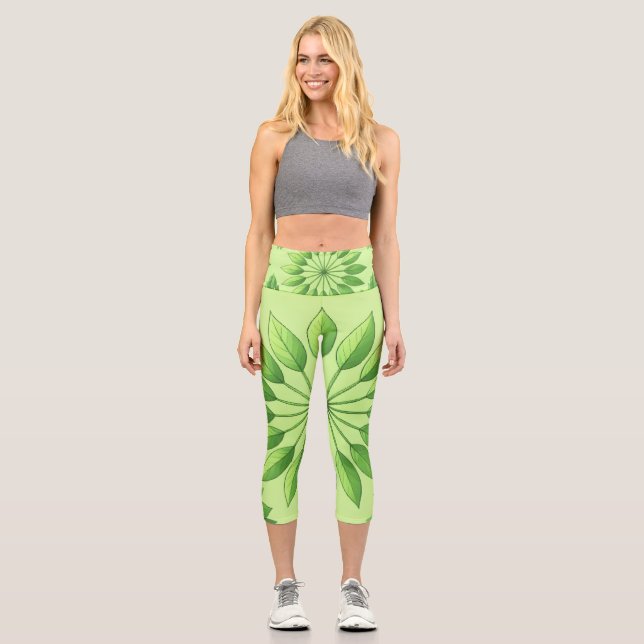 Plant Medicine Capri Leggings (Vorderseite)