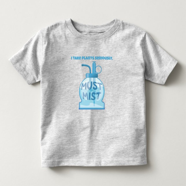 Plant mister misting pot plants kleinkind t-shirt (Vorderseite)