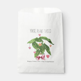 Plant-tastic Houseplant Pun Classroom Valentine Geschenktütchen