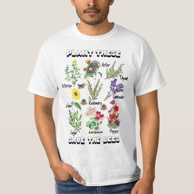 Plant These  T-Shirt (Vorderseite)