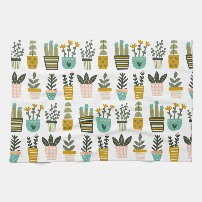 Plant Wall Geschirrtuch (Horizontal)