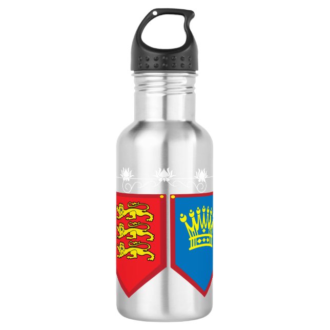 Plantagenetze Edelstahlflasche (Vorderseite)