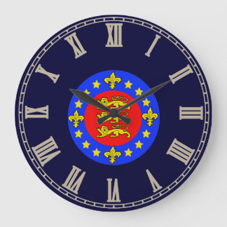 Plantagenetze Große Wanduhr
