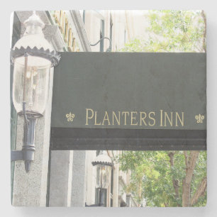 Planters Inn Charleston, SC. Marmorstein-Untersetz Steinuntersetzer