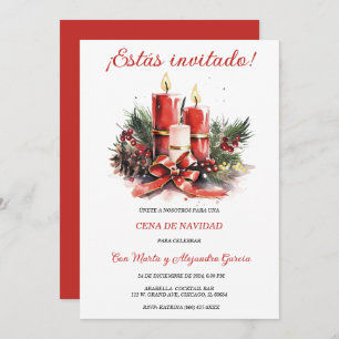 Plantillas a Fiestas de Navidad Personalizadas Einladung