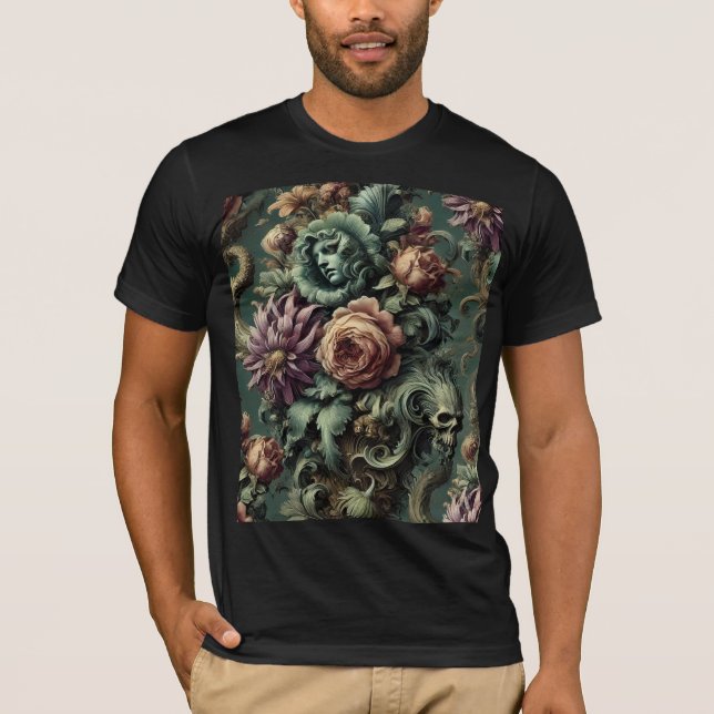 Plants and Pandemonium – Gothic Wearable Art T-Shirt (Vorderseite)