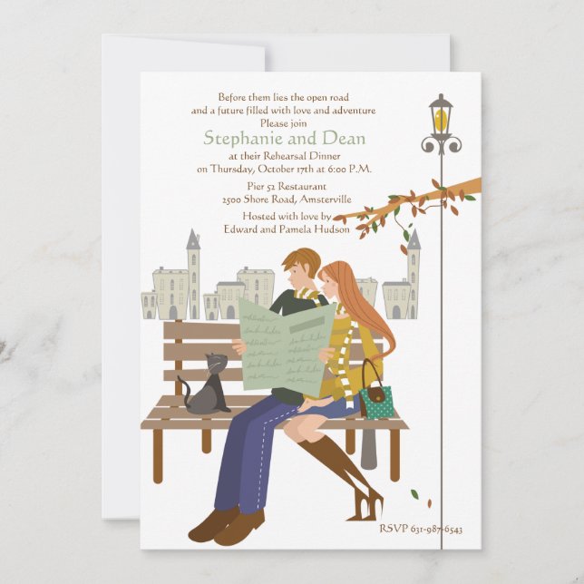 Planung ihrer zukünftigen Einladung (Vorderseite)