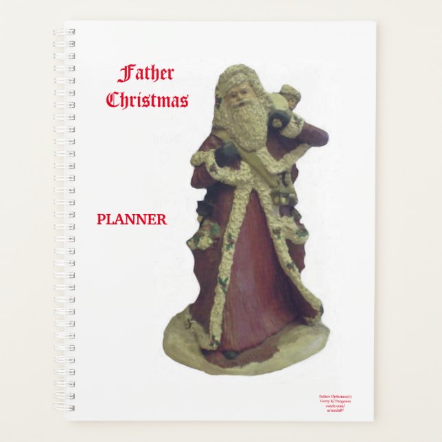 PLANUNG "VATER CHRISTMAS" PLANER (Vorderseite)