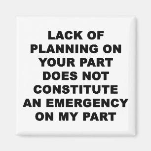 Planungsmangel Magnet