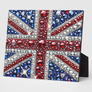Plaque mit British Colors Modernes Design Fotoplatte