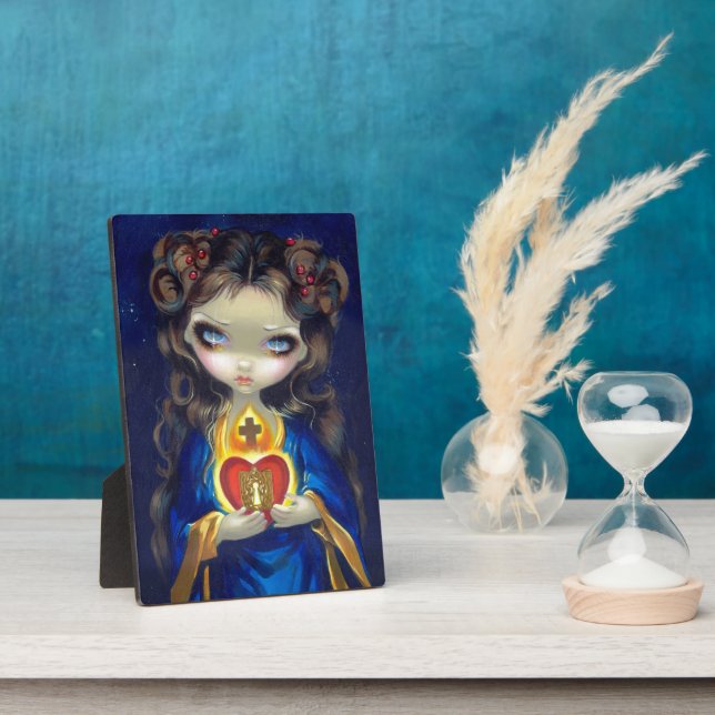 Plaque ‚Occulta Cordis‘ Fotoplatte (Seite)