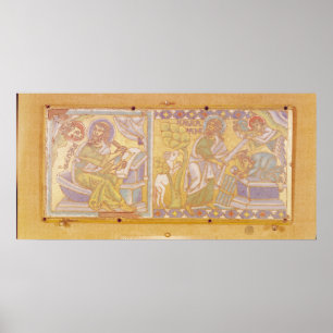 Plaque zur Darstellung von St. Mark Poster