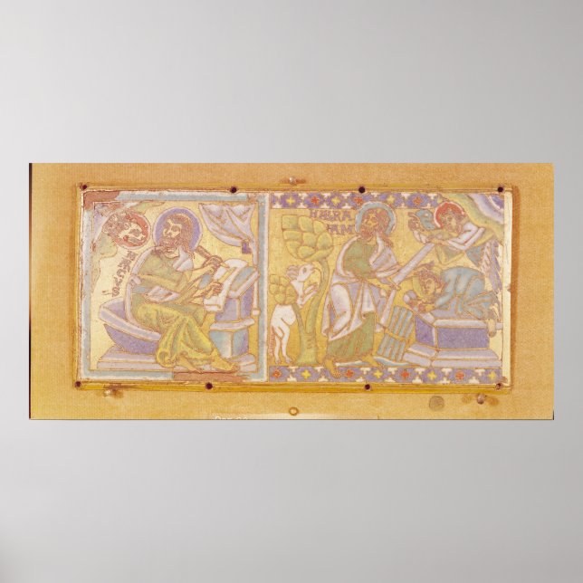 Plaque zur Darstellung von St. Mark Poster (Vorne)