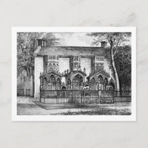 Plas Newyyd, in der Nähe von Llangollen, Wales, Si Postkarte