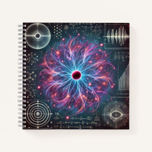 Plasma-Kern & wissenschaftliche Fusion Notizbuch