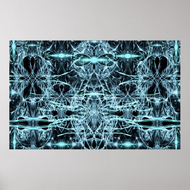 Plasma-Licht Poster (Vorne)