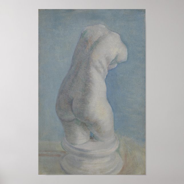 Plaster Cast of Woman's Torso von Vincent van Gogh Poster (Vorne)