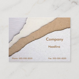 Plaster Coating Business Card Visitenkarte