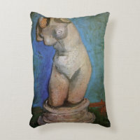 Plaster Statuette Female Torso von Vincent van Gog