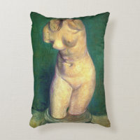 Plaster Statuette Female Torso von Vincent van Gog