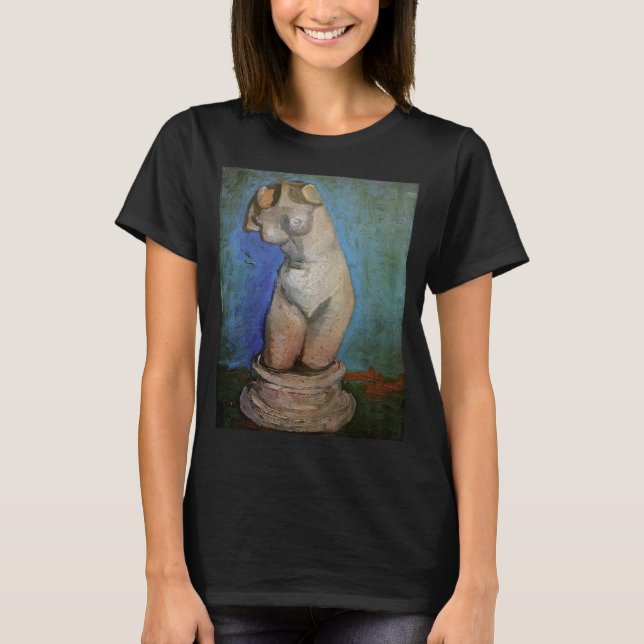 Plaster Statuette Female Torso von Vincent van Gog T-Shirt (Vorderseite)
