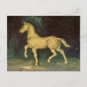 Plaster Statuette of a Horse von Vincent van Gogh Postkarte