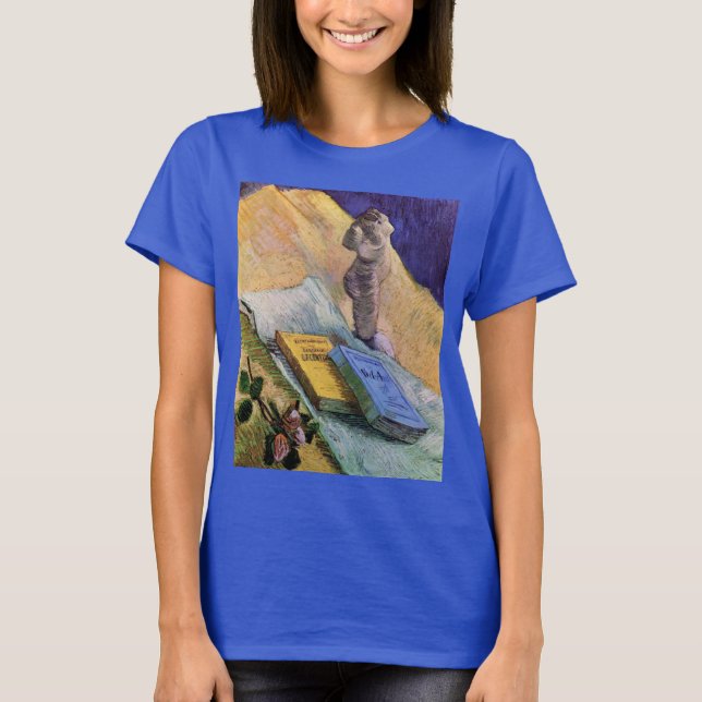 Plaster Statuette Rose und Romane Vincent van Gogh T-Shirt (Vorderseite)