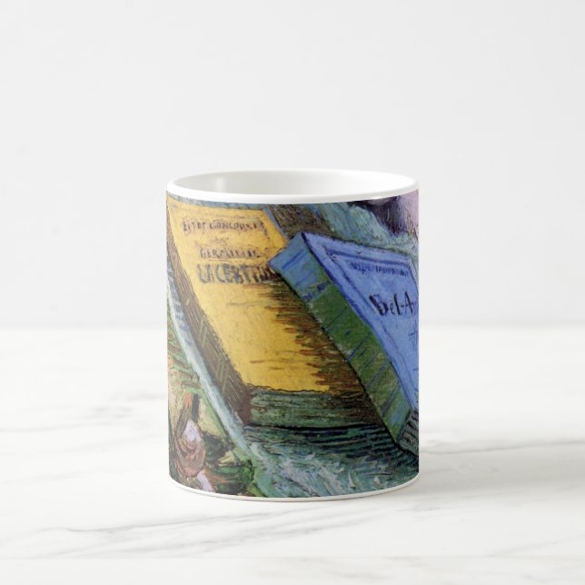 Plaster Statuette Rose und Romane Vincent van Gogh Tasse (Mittel)