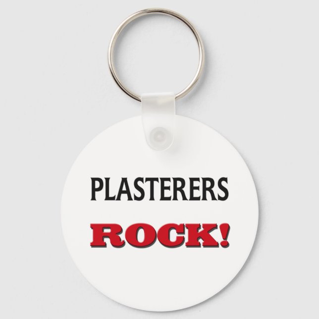 Plasterer Rock Schlüsselanhänger (Vorderseite)