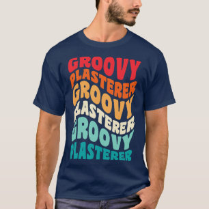 Plasterer Vintag Retro 60er 70er 80er Vibes T-Shirt